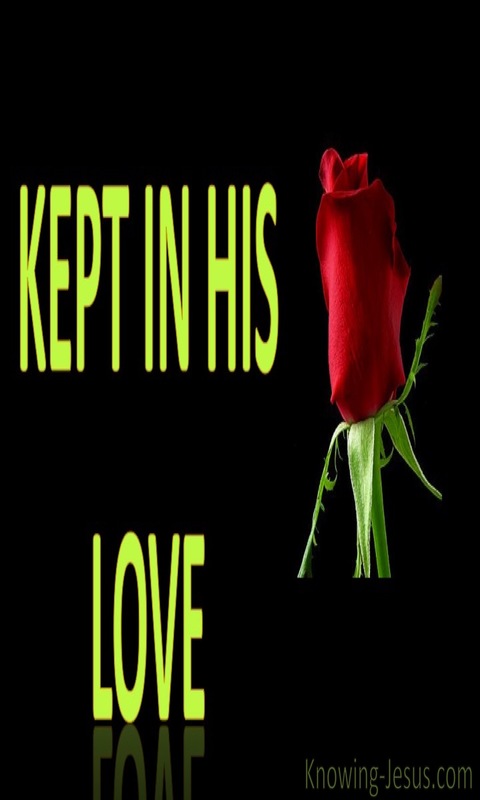 Kept In His Love (devotional)10-05 (black)